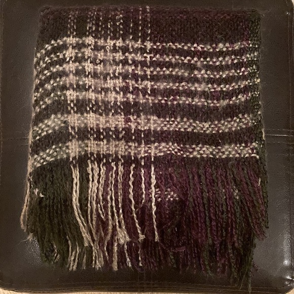 J. Jill Plaid Fringe Trim Scarf - Picture 5 of 10